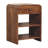 Open Shelf Bedside With Drawer