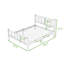 Lit plateforme en bois avec tête de lit-559377877-559377883
