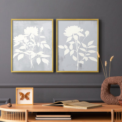 FLORAL Series DLXXXIV-Premium Framed Print -Ready to Hang - No Nails Required - No Nails Required
