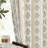 Linen Blend Semi-Sheer Rod Pocket Curtain Pair-654547560-654547567