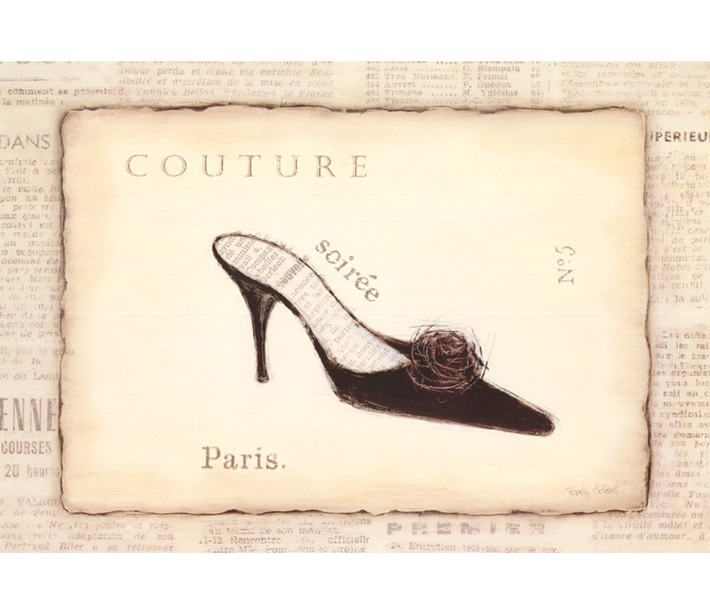 Couture, 17" H x 24" W