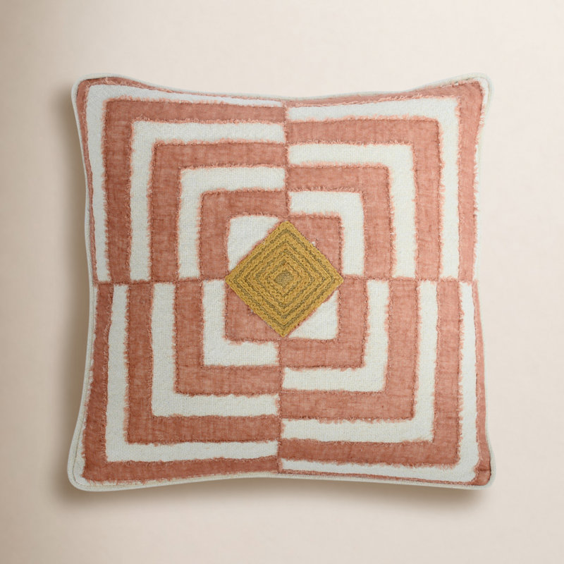 Airlie Geometric Throw Pillow Cover