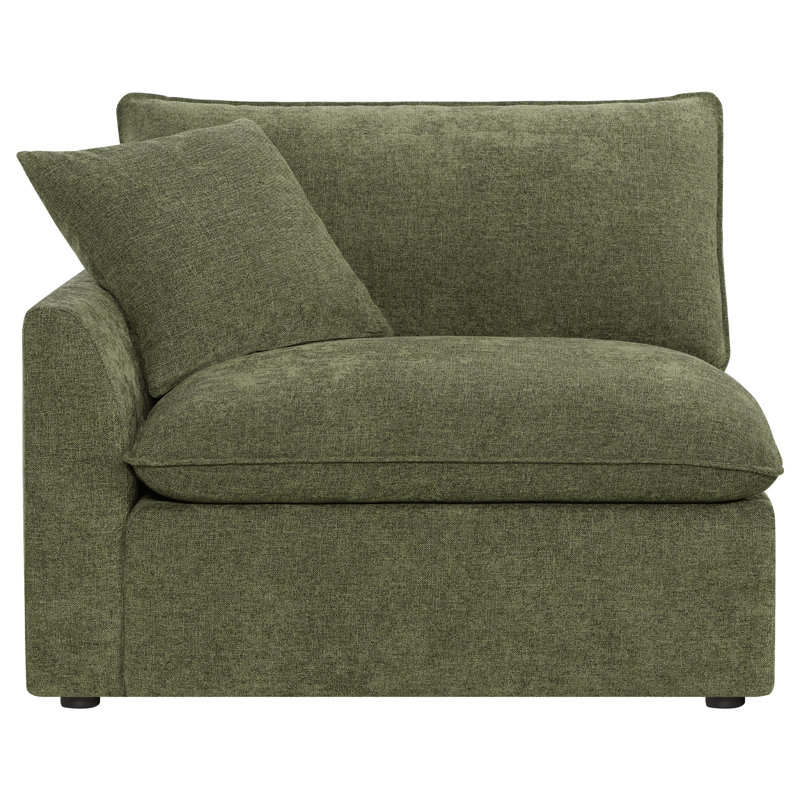 Fauteuil gauche, Vert mousse
