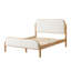 Lit en bois massif Ardin avec revêtement Boucle-1274991896-1274991898