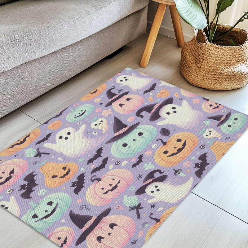Tapis tressé Pale Ghost, Rectangulaire 3 pi x 5 pi
