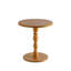 Table d'appoint ronde avec pieds fuselés