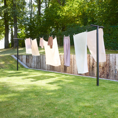 Brabantia Hangout Washing Lines With Poles, 50m
