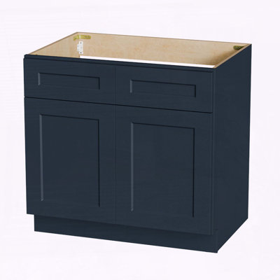 Armoire de base pour évier de cuisine Shaker RTA 36
