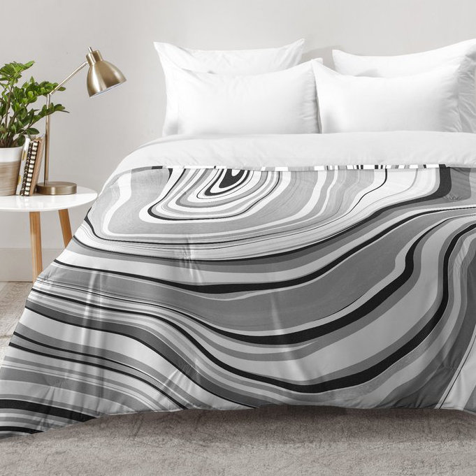 Jacqueline Maldonado Modern & Contemporary Polyester Abstract Comforter, Twin XL Comforter + 1 Sham