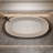 63'' Soaking Bathtub With Overflow And Pop - Up Drain, Solid Surface, Beige Stone Resin, Hard Wear , Spacious For Relaxing Freestanding Bathtub, Tough , Comfortable Bathing