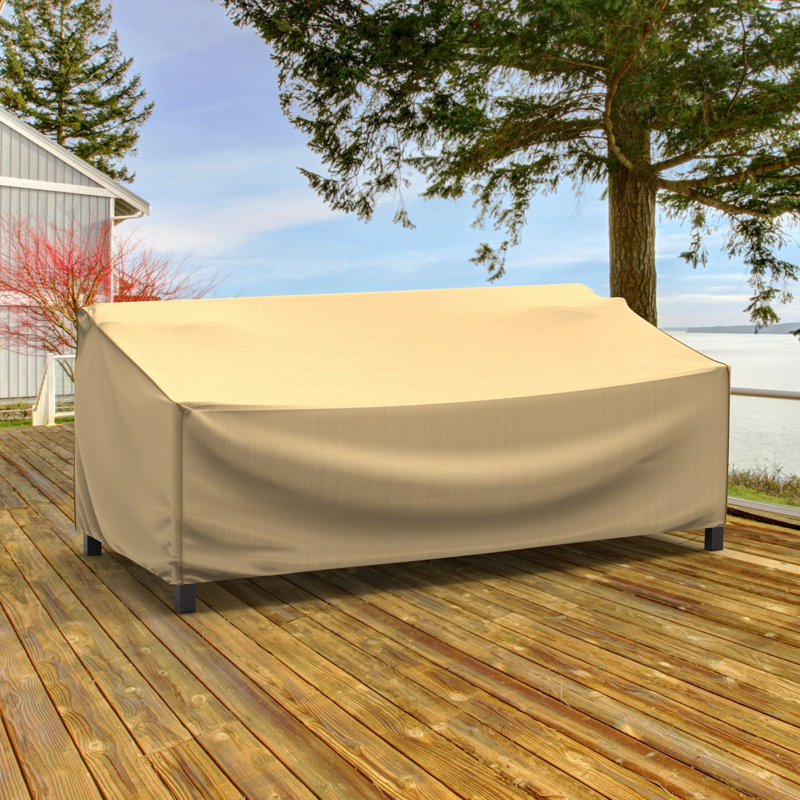 Housse pour causeuse de patio en plein air Ivan, H 35 po x l 100 po x P 41 po