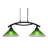 Eisenhauer 2 Light Island Light Shown With 12" Glass-634992-714382