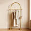 Petit portemanteau en métal, portemanteaux en forme d'arche pour suspendre les vêtements, portemanteau robuste pour petits espaces Portemanteau moderne pour vestibule, chambre à coucher 