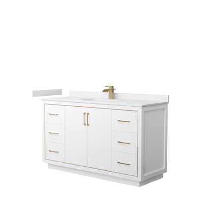 Icon 60" Single Bathroom Vanity Set