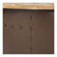 Table basse en bois et fer
