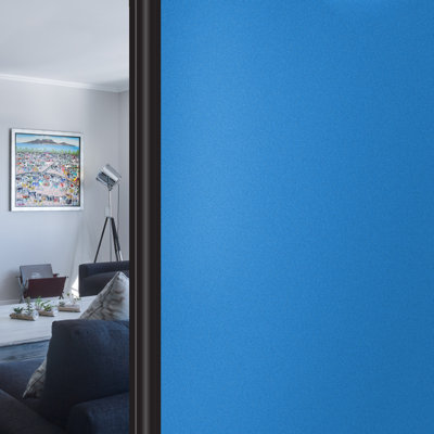 Abstract Non-Wall Damaging Window Decal