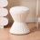 Tufted Upholstered Vanity Stool