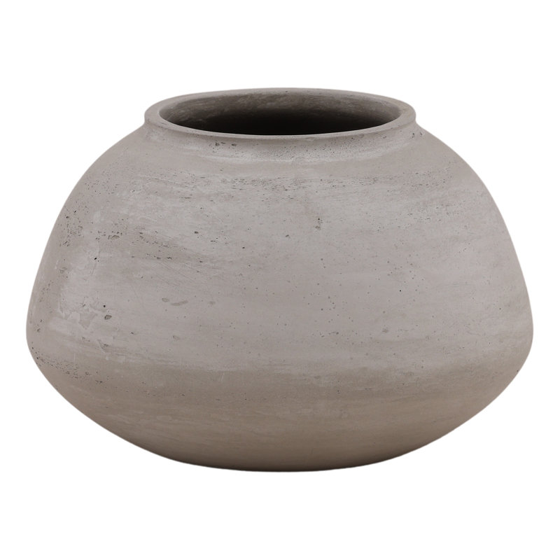Nodal Vase, Natural Gray