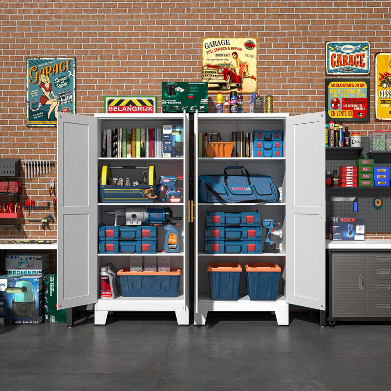 Rudden 27.55'' Wide 4 - Shelf Storage Cabinet