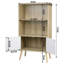 Clinton 113cm H x 60cm W Standard Bookcase
