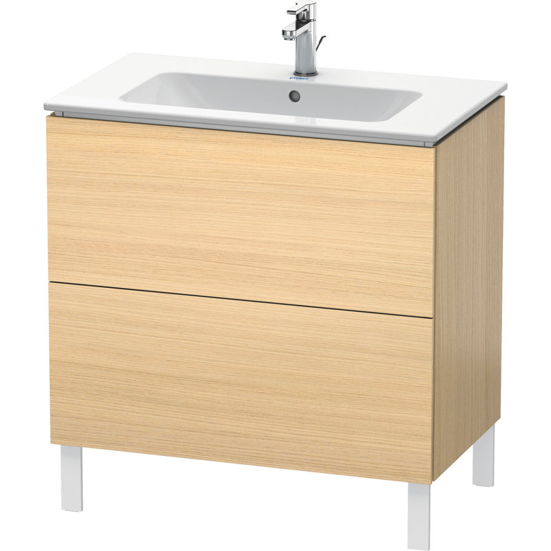 Base de meuble-lavabo simple 32,25 po seulement, Chêne de Méditerranée