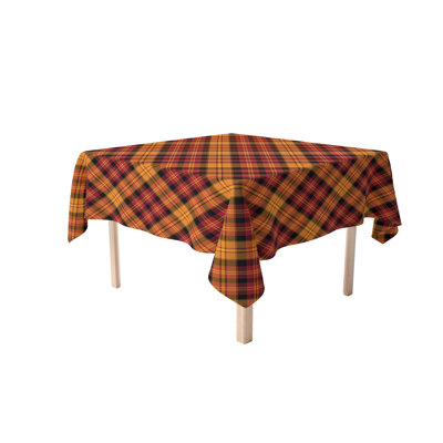Singkil Fall Harvest Plaid Tablecloth