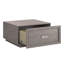 Table basse avec finition gris moyen