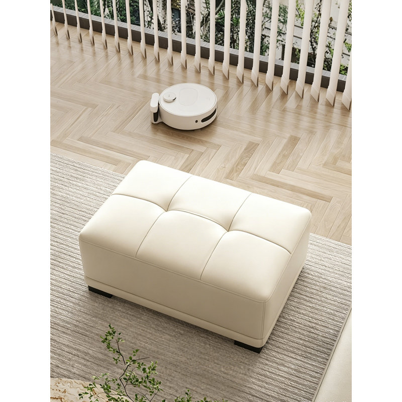 Repose-pieds repose-pieds en cuir massif avec repose-pieds