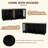 Dasjah 2-Door Furniture Style Dog Crate-293677143