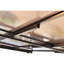 Gazebo de patio de 3 m x 3 m - Auvent métallique avec structure et support pour pergola de jardin, terrasse ou patio.