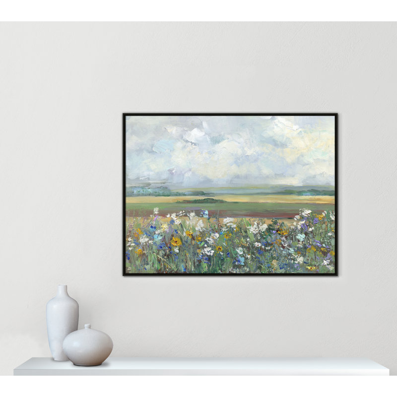 «Far Afield Print» par Sally Swatland, Espresso, H 37,5 po x l 49,5 po