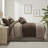Premium 7-piece Bedding Sets, Faux Suede, Rustic Brown, Ideal For Lodge Decor