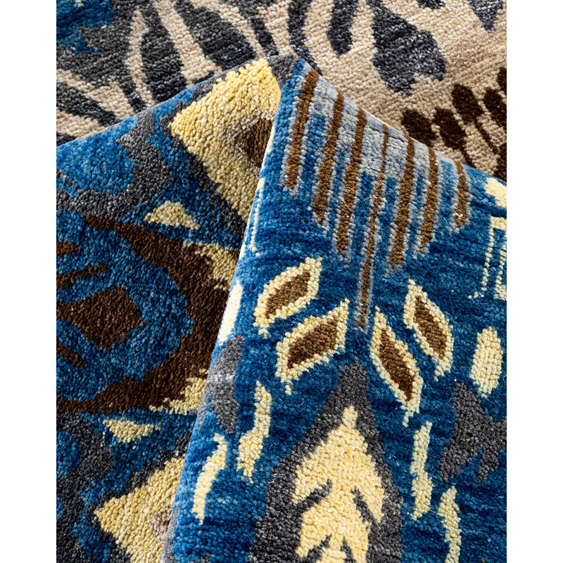 Overdyed One-of-a-Kind 8' 0" X 10' 0" Hand Knotted Area Rug