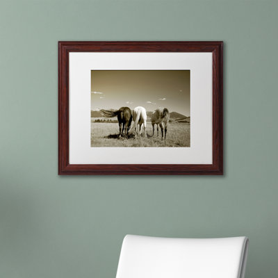 " Three Horses " by Preston