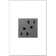 Adorne® 20 -Amp Tamper Resistant Duplex Outlet