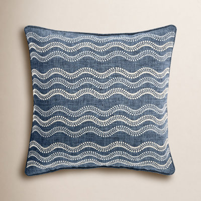 Scout Embroidered Indoor/Outdoor Pillow Cover