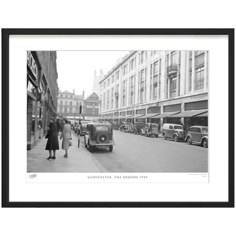 Gloucester, The Oxbode 1949 by Francis Frith - Single Picture Frame Print, 45cm H x 60cm W x 2.3cm D