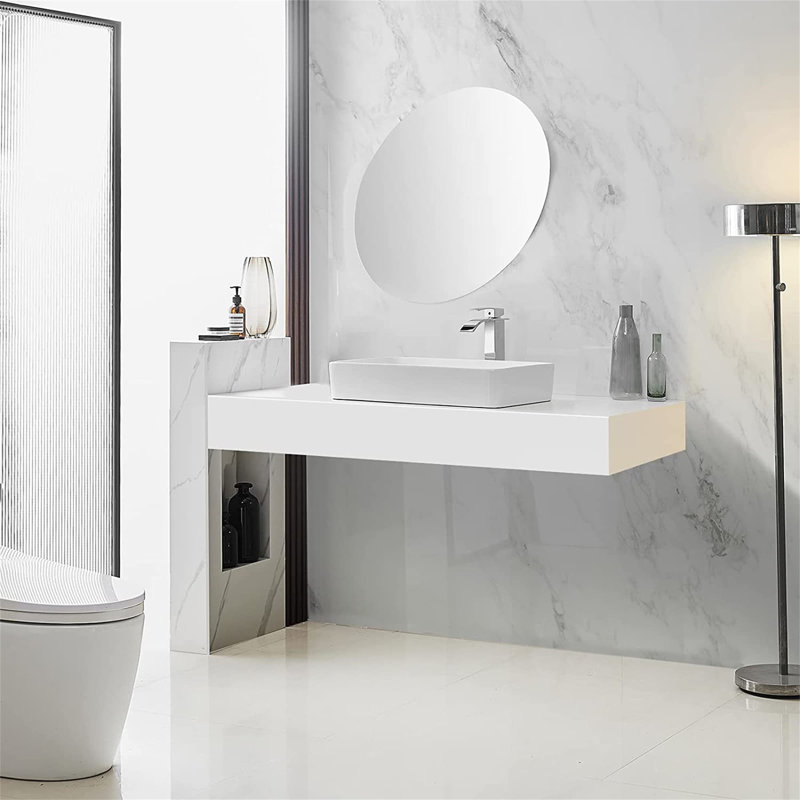 Robinet de salle de bain vasque avec ensemble de drain, Chrome
