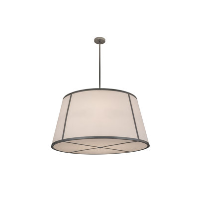 Lustre tambour unique à 8 lumières Gahl