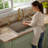 Karran Quartz 33'' X 22'' Single Bowl Top Mount Drop-in Kitchen Sink Kit-50597858