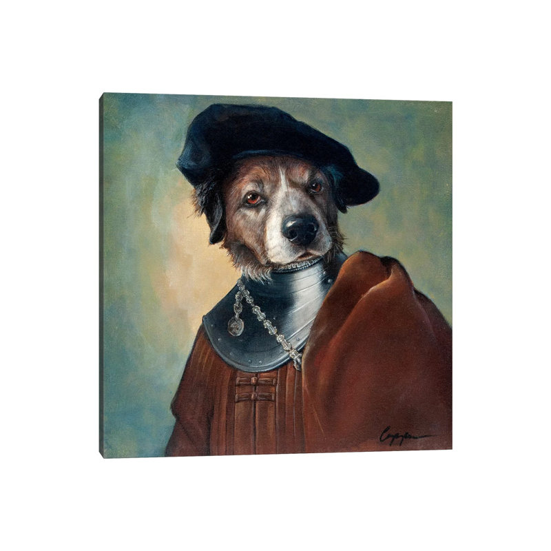 Frog 1 Piece Wrapped Canvas Painting, 45.72 cm H x 45.72 cm W x 3.175 cm D