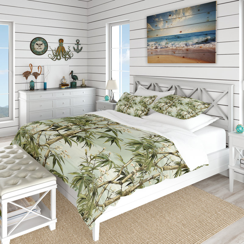 Ensemble de housse de couette Bamboo Elegance, Housse de couette pour très grand lit et 2 très