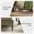 Deundre Ergonomic Metal Platform Bed-655980951-655980952