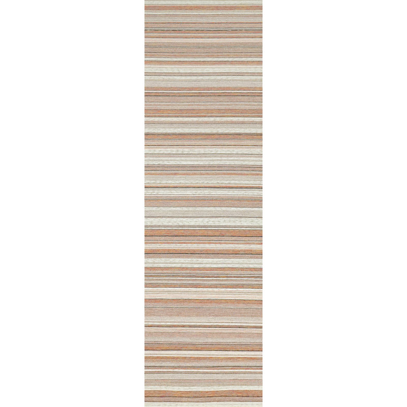 Kopp Striped Indoor / Outdoor Rug, Runner 2'2" x 7'7"