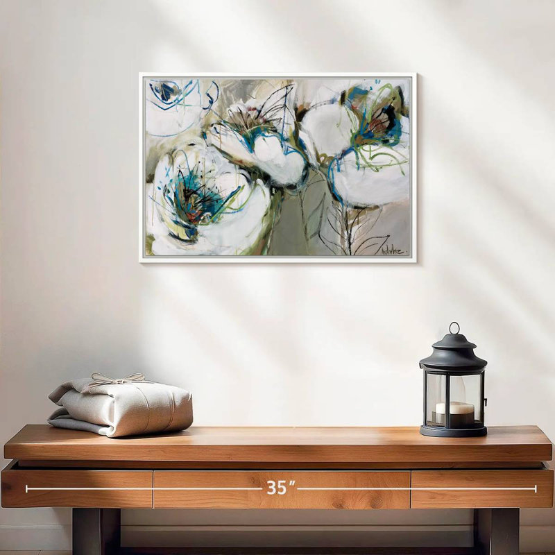 Sundance, 19 po x 13 po, Cadre flottant blanc