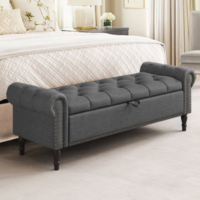 Dawsey Upholstered Storage Bench