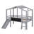 Loft Bed With Ladder And Slide-863162144