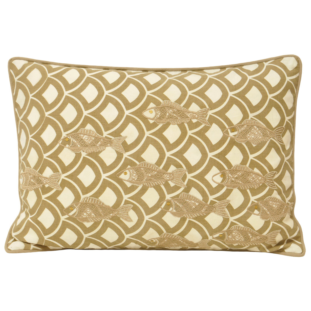 Ionia Abstract Rectangular Cushion