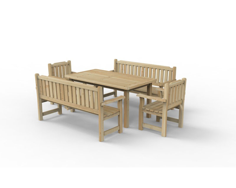 8 - Person Patio Dining Set Table,