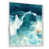 White Floater Framed